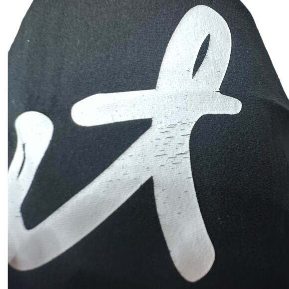 Y2K Victorias Secret Leggings 2 Pair Fold Over Graphic Print Womens Size M Long - Picture 12 of 16